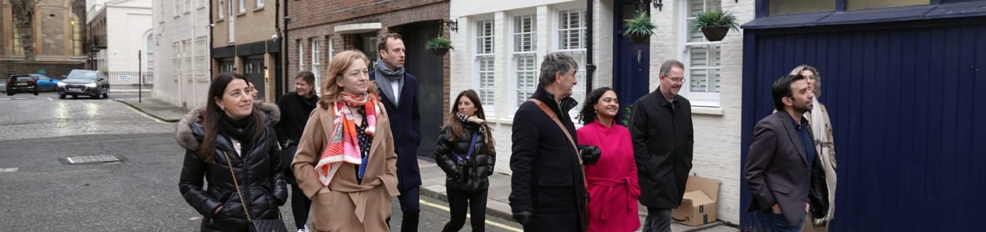 Employee Wellbeing London Walks Banner Image